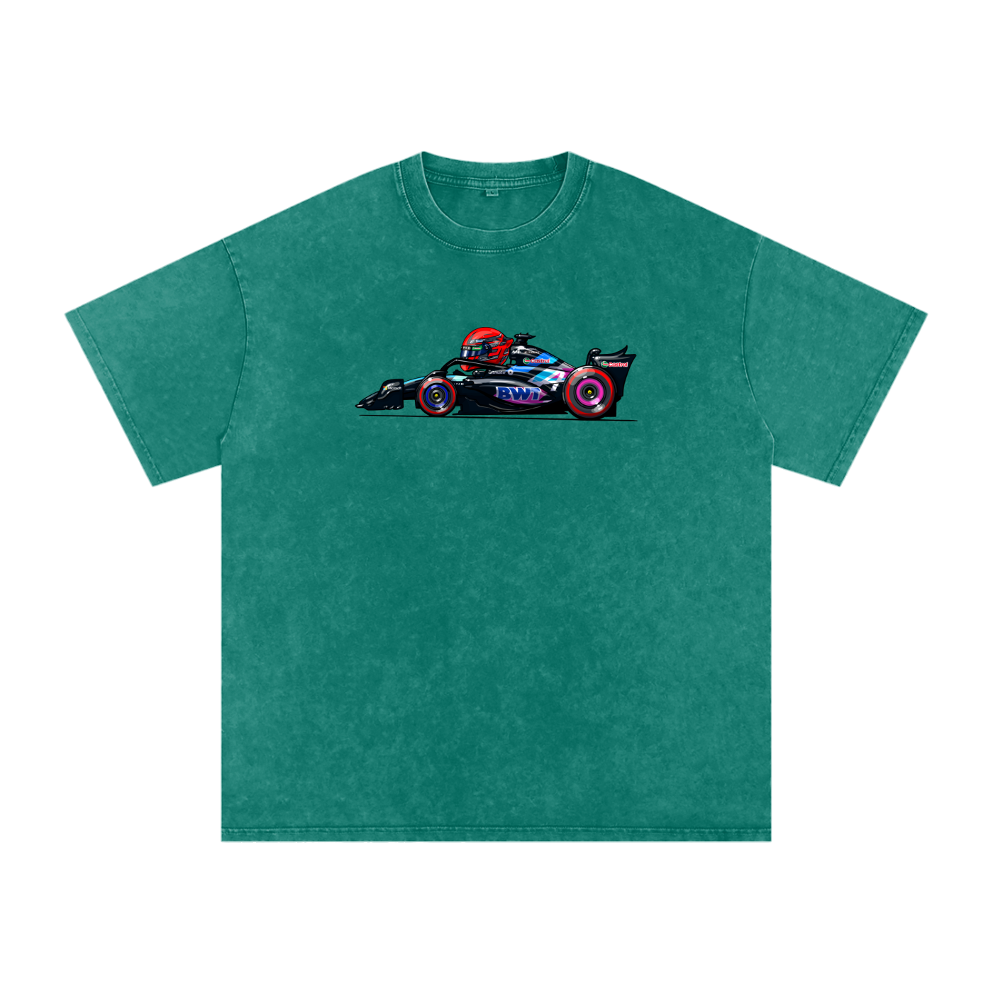 Esteban Ocon Oversized Cotton T-Shirt
