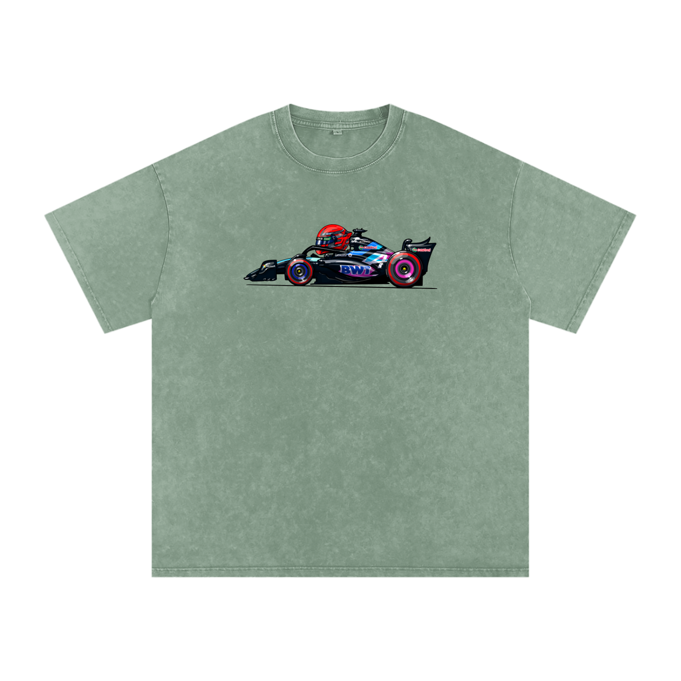 Esteban Ocon Oversized Cotton T-Shirt