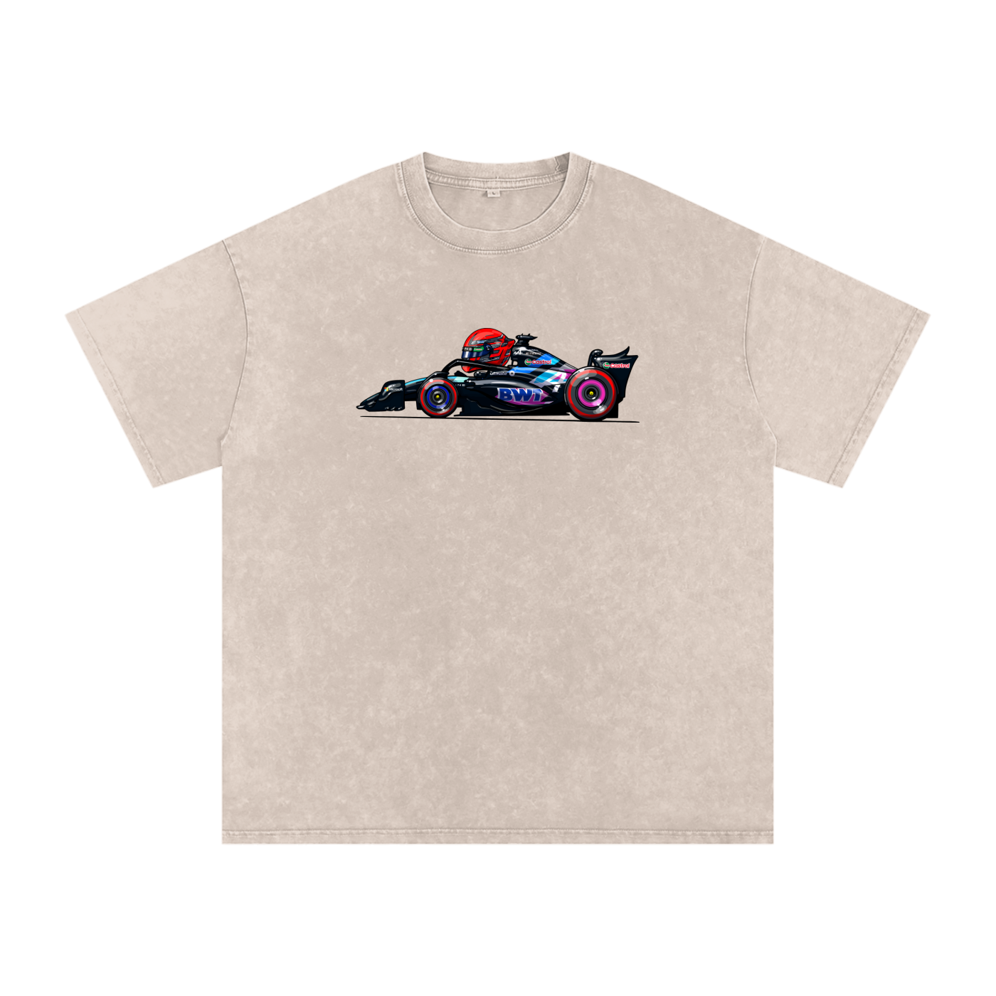Esteban Ocon Oversized Cotton T-Shirt