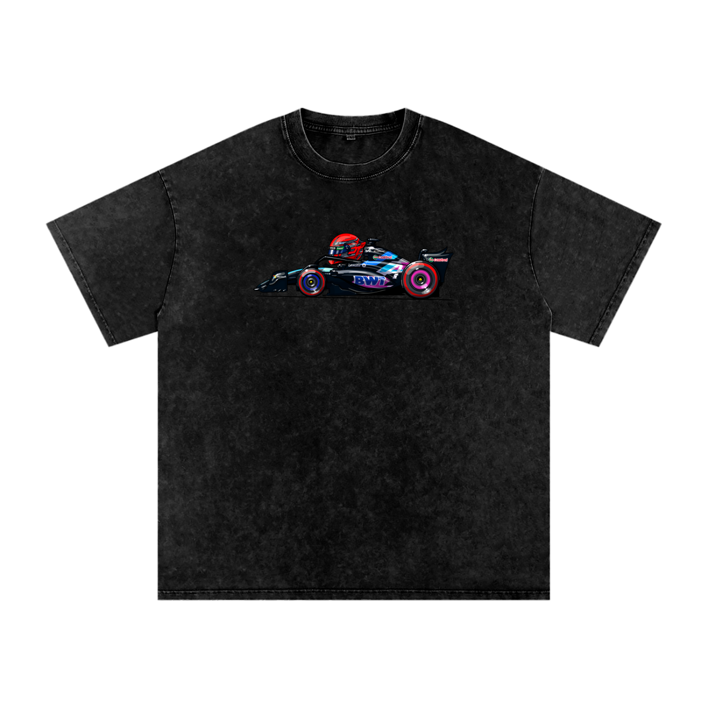 Esteban Ocon Oversized Cotton T-Shirt