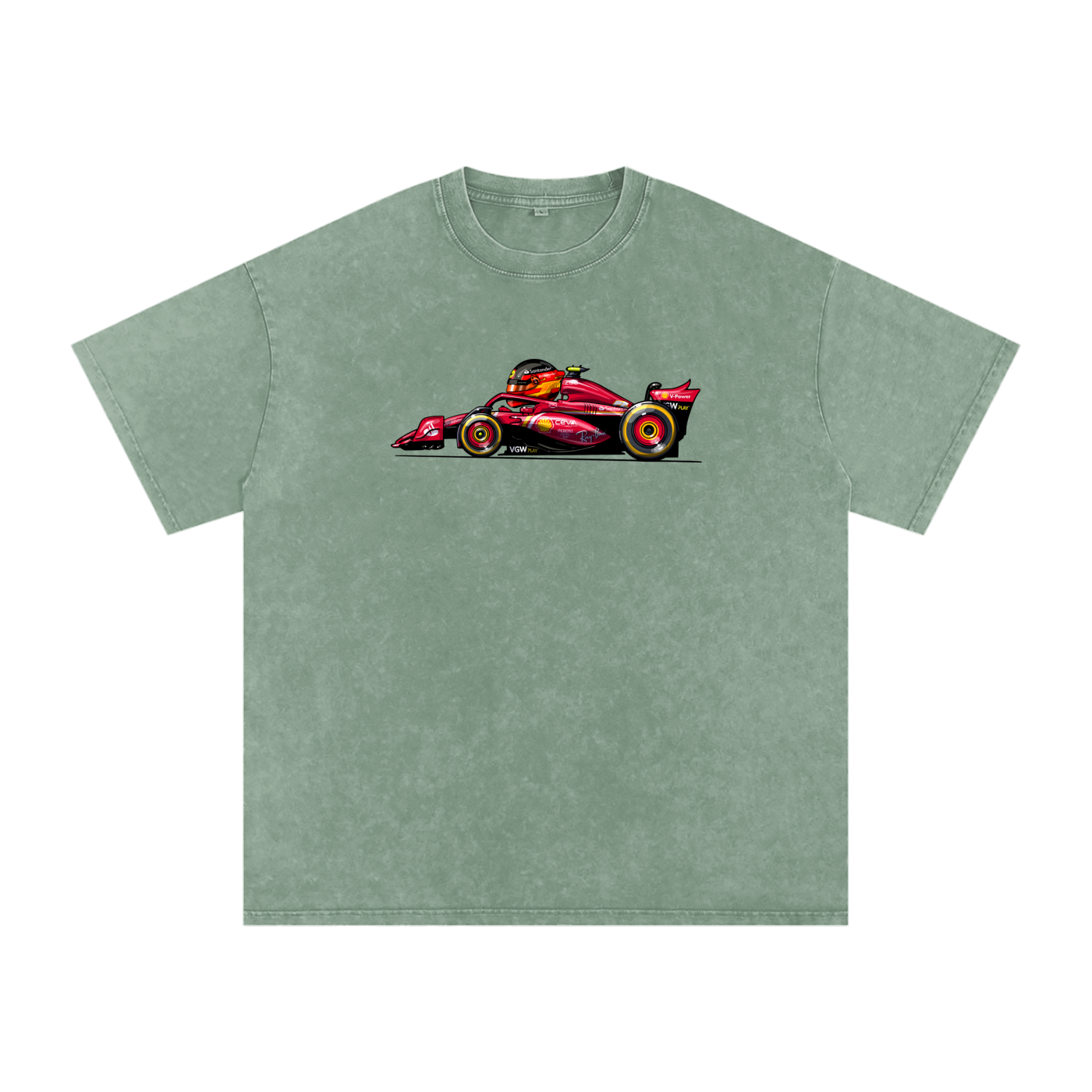 Carlos Sainz Oversized Cotton T-Shirt